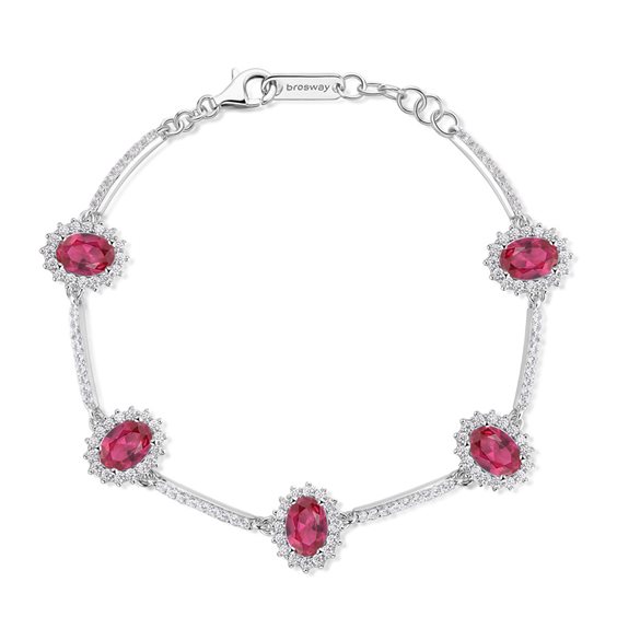 Bracciale Brosway Donna FANCY - PASSION RUBY in Argento FPR40 - FPR40